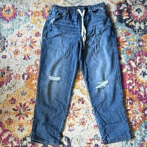 Aerie Blue Relaxed Fit Jeans